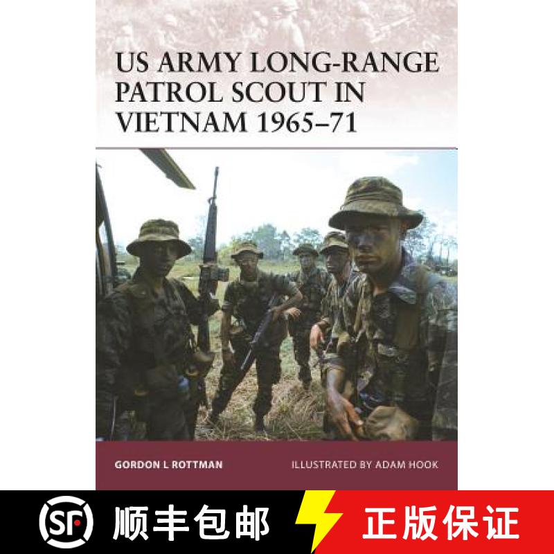 【3-4周达】US Army Long-Range Patrol Scout in Vietnam 1965-71 [9781846032509]