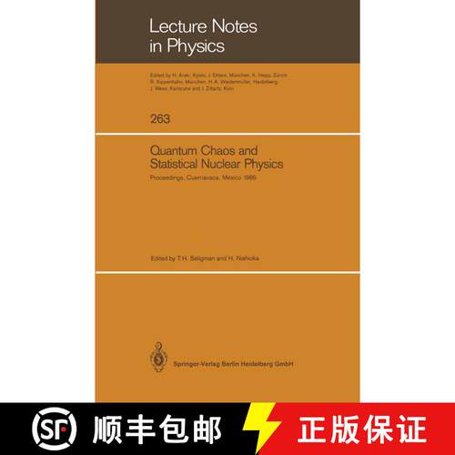 【3-4周达】Quantum Chaos and Statistical Nuclear Physics: Proceedings of the 2nd International Confer... [9783662135914]