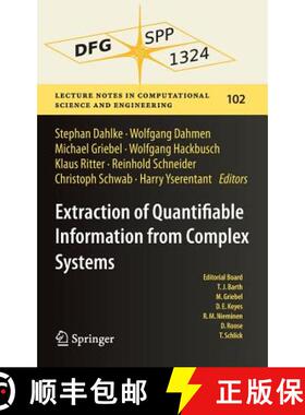 【3-4周达】Extraction of Quantifiable Information from Complex Systems [9783319081588]