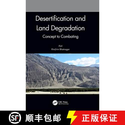【3-4周达】精装 Desertification and Land Degradation: Concept to Combating [9780815361725]