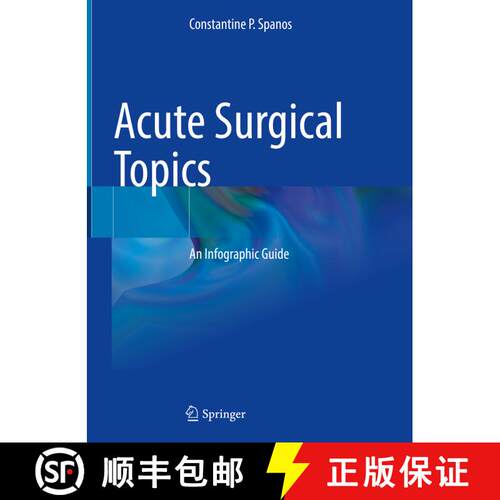 【3-4周达】精装 Acute Surgical Topics: An Infographic Guide [9783030686994]