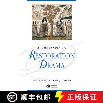 【3-4周达】Companion To Restoration Drama [Wiley文学] [9780631219231]