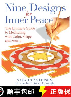 【3-4周达】Nine Designs for Inner Peace: The Ultimate Guide to Meditating with Color, Shape, and Sound [9781594771941]