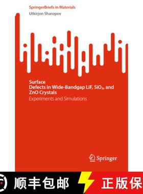【3-4周达】Surface Defects in Wide-Bandgap Lif, Sio2, and Zno Crystals: Experiments and Simulations [9783031588495]
