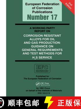 【3-4周达】European Federation of Corrosion Publications: A Working Party Report on Corrosion Resista... [9781902653556]