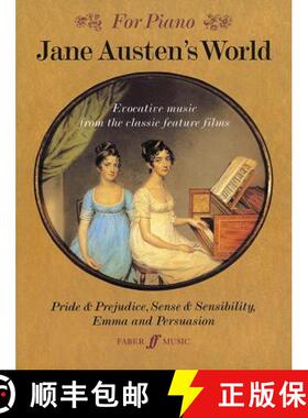 【3-4周达】Jane Austen's World: Evocative Music from the Classic Feature Films Pride & Prejudice, Sen... [9780571517930]