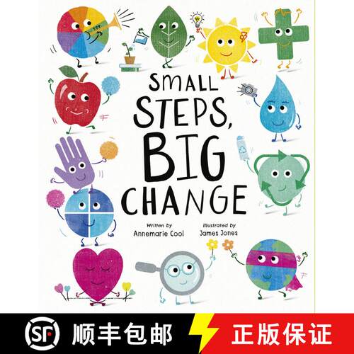 【3-4周达】精装 Small Steps, Big Change [9781664300453]