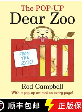 【3-4周达】The Pop-Up Dear Zoo : With a pop-up animal on every page! [9781035004232]