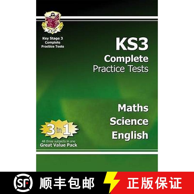 【2-3周达】KS3 Complete Practice Tests - Maths, Science & English [9781847622563]