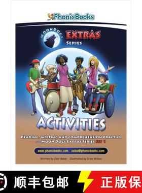【3-4周达】Phonic Books Moon Dogs Extras Activities: Photocopiable Activities Accompanying Moon Dogs ... [9781783693405]