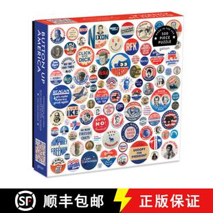 Button Puzzle 9780735366428 Piece 4周达 500 America