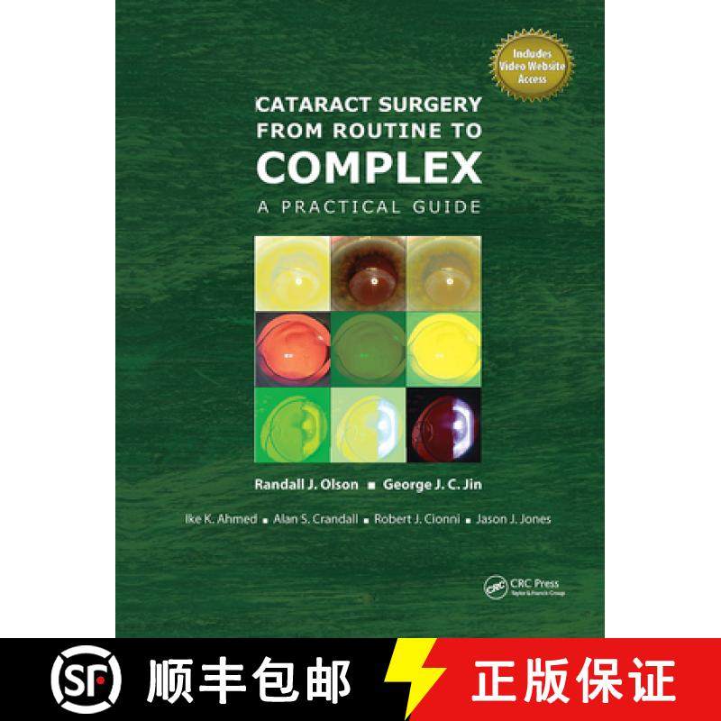 【3-4周达】Cataract Surgery from Routine to Complex: A Practical Guide [9781556429477]
