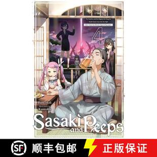 【3-4周达】Sasaki and Peeps, Vol. 4 (Light Novel): The Psychics and the Magical Girl Drag the Death G... [9781975351670]