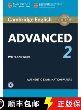 【3-4周达】Cambridge English Advanced 2 Student's Book with answers and Audio: Authentic Examination ... [9781316504499]