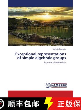 预订 Exceptional representations of simple algebraic groups [9783659618086]