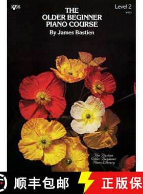【3-4周达】Older Beginner Piano Course Level 2 [9780849750304]
