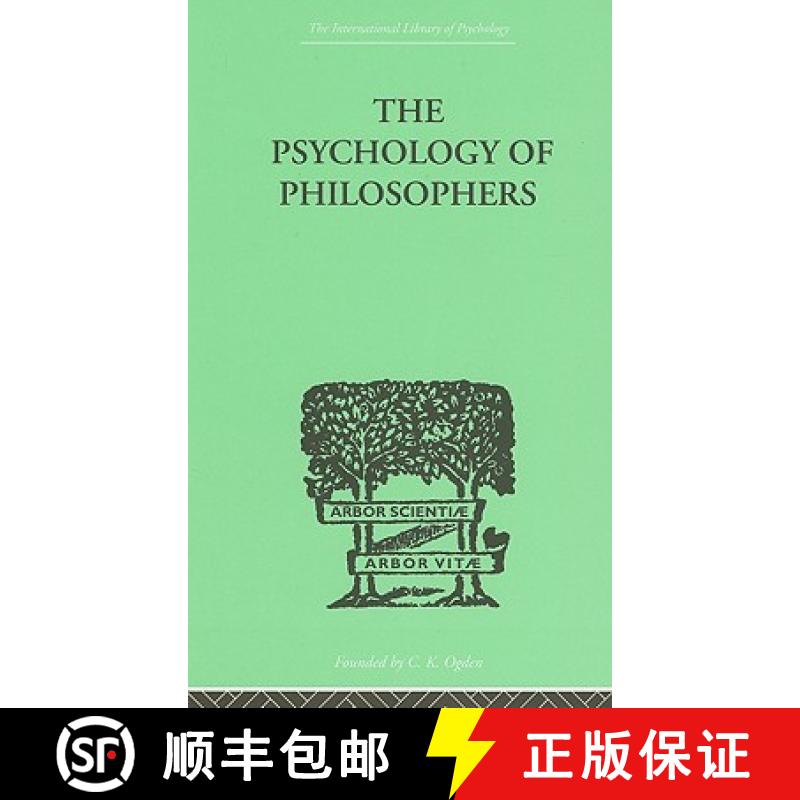 【3-4周达】PSYCHOLGY OF PHILOS  ILPSY 107 [9780415210256]