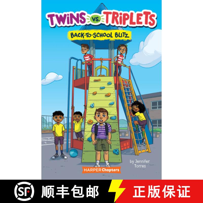 【3-4周达】Twins vs. Triplets #1: Back-To-School Blitz [9780063059443]