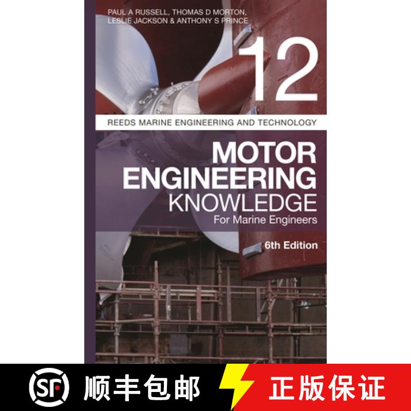 【3-4周达】Reeds Vol 12: Motor Engineering Knowledge for Marine Engineers [9781399414463]