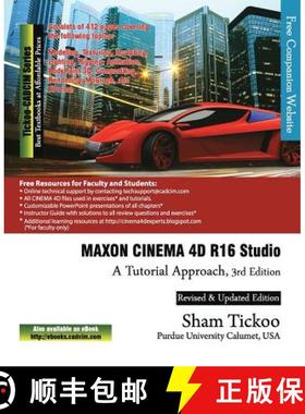 预订 MAXON CINEMA 4D R16 Studio: A Tutorial Approach [9781936646951]