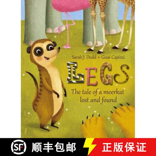 【3-4周达】精装 Legs – The tale of a meerkat lost and found [9780745965970]