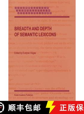 【3-4周达】Breadth and Depth of Semantic Lexicons [9789048153473]
