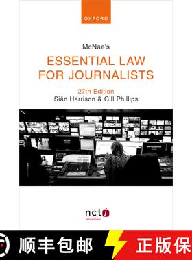 【3-4周达】McNae's Essential Law for Journalists 27e [9780198898825]