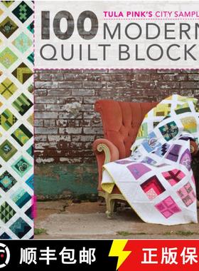【3-4周达】Tula Pink's City Sampler: 100 Modern Quilt Blocks [9781440232145]