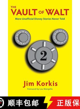 【3-4周达】The Vault of Walt: Volume 2: Unofficial, Unauthorized, Uncensored Disney Stories Never Told [9798896090687]