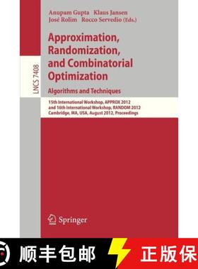 【3-4周达】Approximation, Randomization, and Combinatorial Optimization. Algorithms and Techniques: 1... [9783642325113]