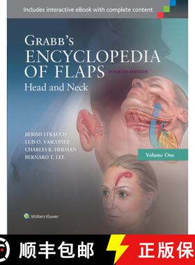 【3-4周达】Grabb's Encyclopedia of Flaps: Head and Neck: - Grabb's Encyclopedia of Flaps: Head and Neck [9781451194609]
