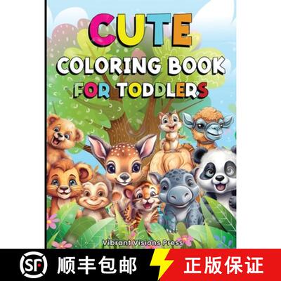 【3-4周达】Coloring Book for Toddlers - Coloring Books for Kids with Cute Designs - Toddler Coloring ... [9781088242681]
