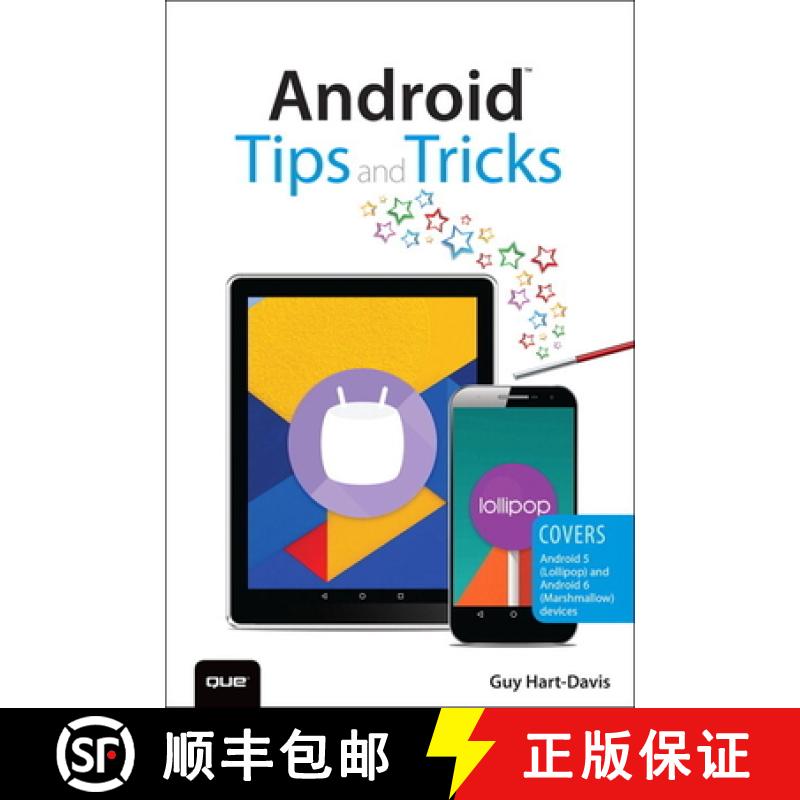 【2-3周达】Android Tips and Tricks: Covers Android 5 and Android 6 Devices [9780789755834]