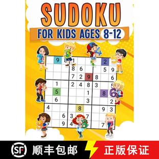 【3-4周达】Sudoku for Kids Ages 8-12 | Childrens Activity Book With Over 340 Sudoku Puzzles | Grids I... [9781739437732]