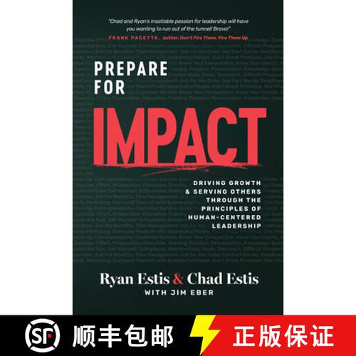 【3-4周达】精装 Prepare for Impact: Driving Growth and Serving Others Through the Principles of Human... [9781637556481]