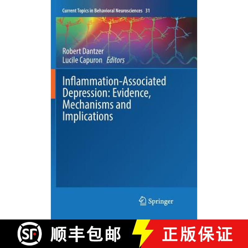 【3-4周达】Inflammation-Associated Depression: Evidence, Mechanisms and Implications [9783319845814]