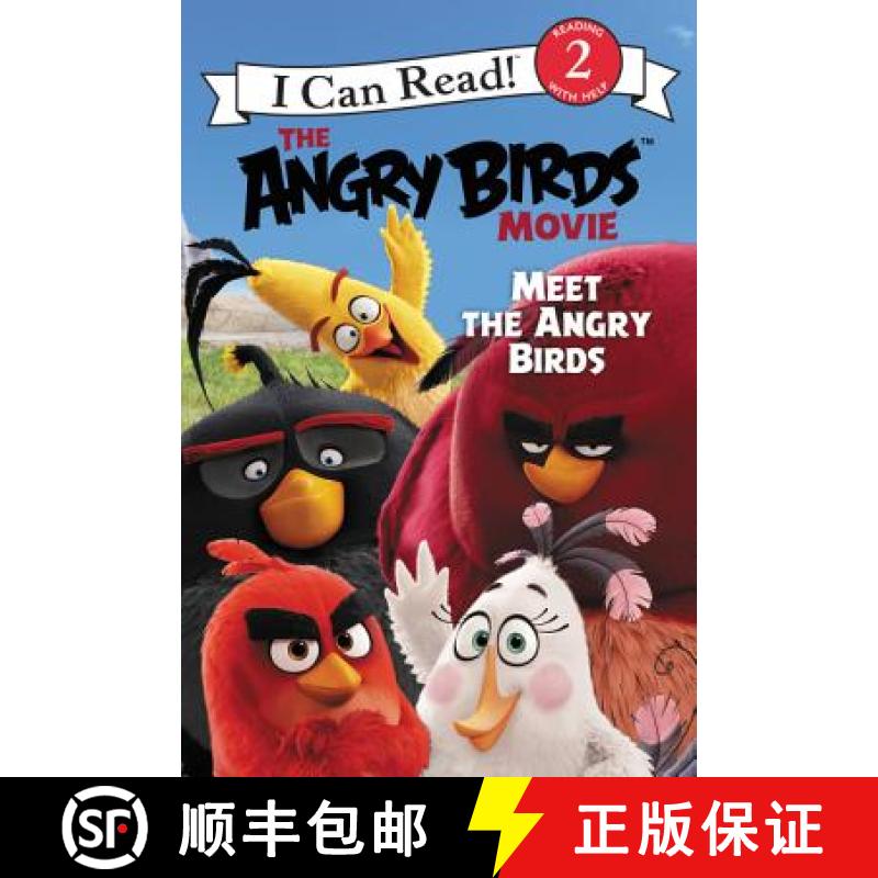 【3-4周达】The Angry Birds Movie: Meet the Angry Birds (I Can Read Level 2) [9780062453327]