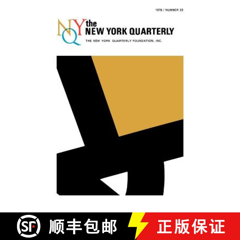 【3-4周达】The New York Quarterly, Number 23 [9781934423233]