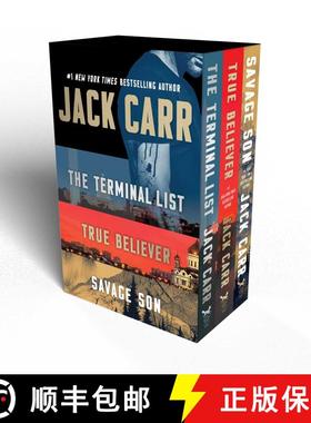 【3-4周达】Jack Carr Terminal List Boxed Set: The Terminal List, True Believer, Savage Son (Boxed Set... [9781668000922]