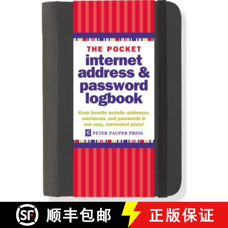 预订 The Pocket Internet Address & Password Logbook [9781441315960]