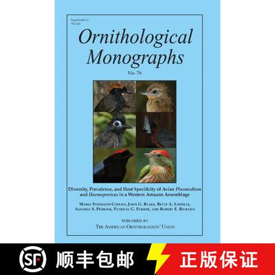 预订 Diversity, Prevalence, and Host Specificity of Avian Plasmodium and Haemoproteus in a Western Am... [9780943610955]