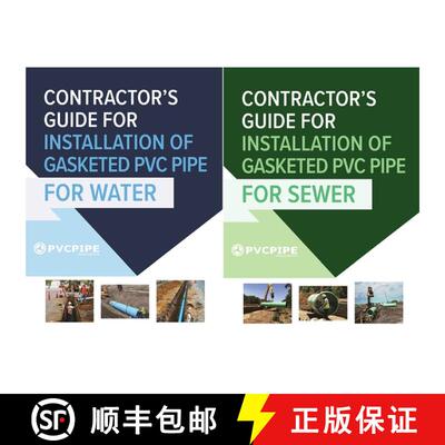 【3-4周达】Contractor's Guide for Installation of Gasketed PVC Pipe for Water / For Sewer [9780831136338]
