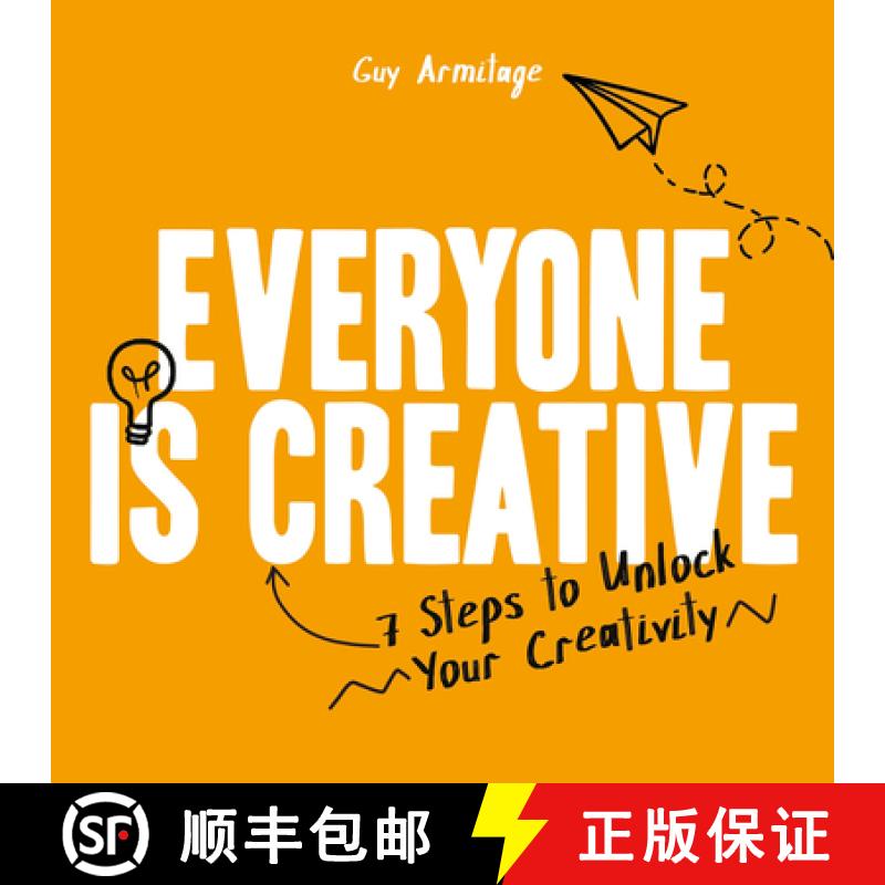 【2-3周达】Everyone Is Creative: Seven Easy Steps to Unlock Your Creativity [9781912785698]