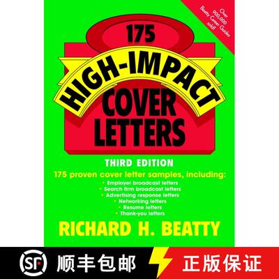 【3-4周达】175 High-Impact Cover Letters, Third Edition [Wiley经管] [9780471210849]
