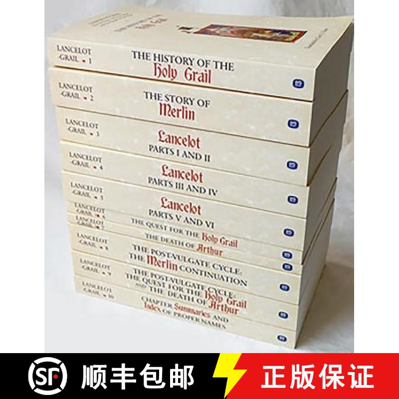 【3-4周达】Lancelot-Grail (10 Volume Set) - The Old French Arthurian Vulgate and Post-Vulgate in Tran... [9780859917704]