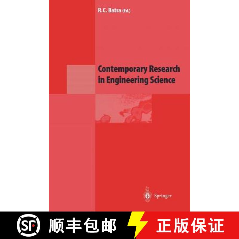 【3-4周达】Contemporary Research in Engineering Science [9783642800030]