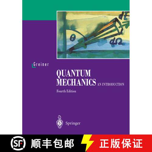 【3-4周达】Quantum Mechanics: An Introduction (Fourth Edition 2001) [9783540674580]