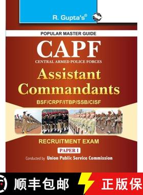 【3-4周达】Upsc: CAPF (Central Armed Police Forces) Assistant Commandant (PaperI) Exam Guide [9788178124353]