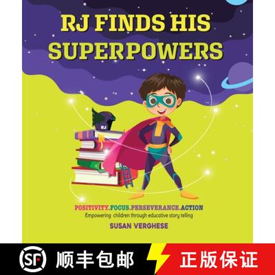 【3-4周达】精装 Rj Finds His Superpowers [9781543754032]