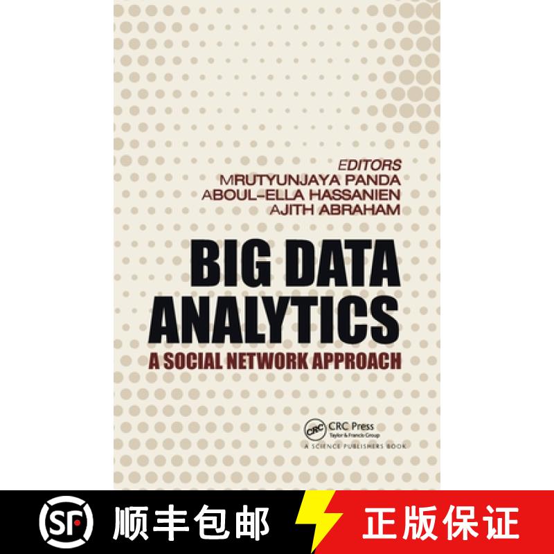 【3-4周达】Big Data Analytics: A Social Network Approach [9780367780777]